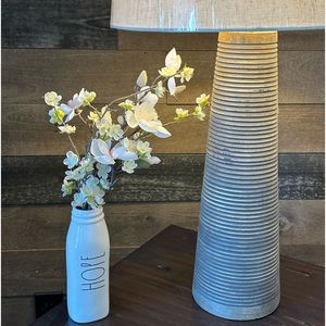 Rae Dunn - Hope Vase with flowers
